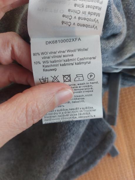 Luxusný vlnený sveter l+ (oversize) pietro filipi, pietro filipi,l