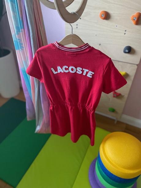 Originál lacoste šaty, veľ. 116, lacoste,116