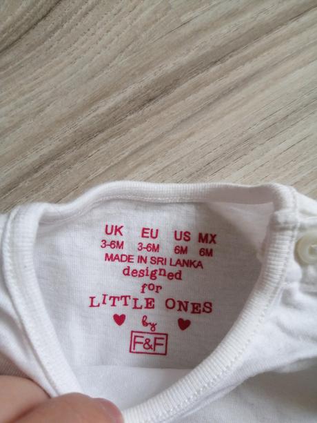 2 ks tričko f&f č. 68, f&f,68