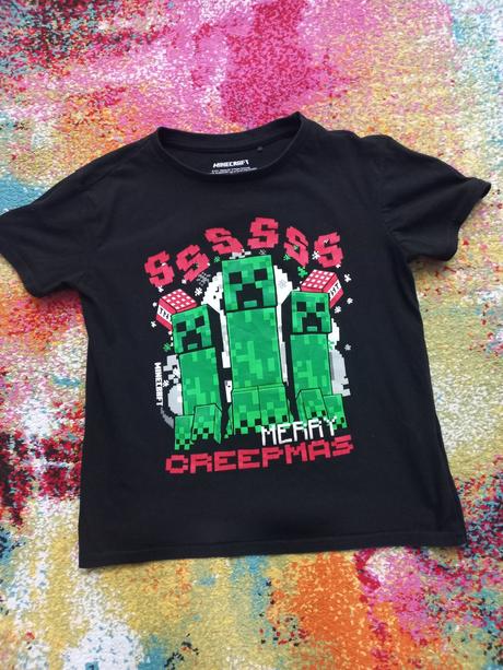 Minecraft tricko c. 140, 140