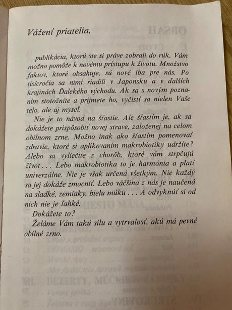 Kniha- makrobiotika - zazrak či liek, 