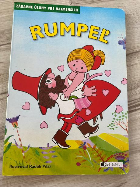 Zábavné úlohy pre najmenších rumpeľ tvrdá väzba,