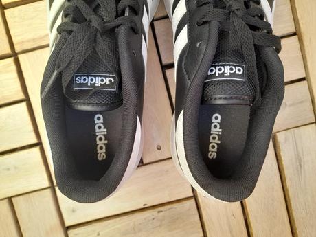 Čierne topánky adidas veľ. 43 a pol, adidas,43