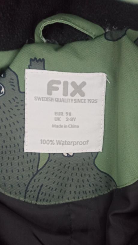 Overal fix, lindex,98