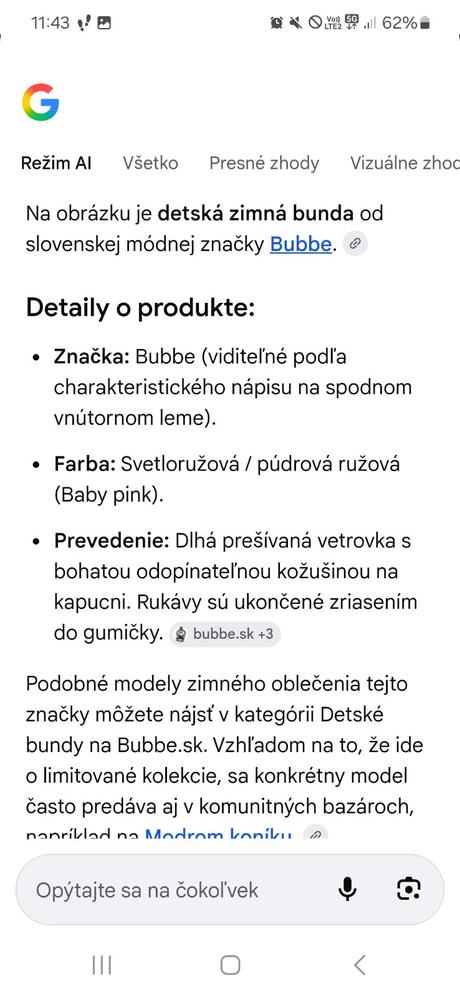 Bubbe zimna bunda, bubbe,128