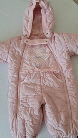 Dievčenská zimná kombinéza veľ. 68, c&a,68