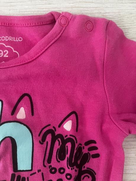 Vzorované dlhorukavove body (2 kusy), coccodrillo,92