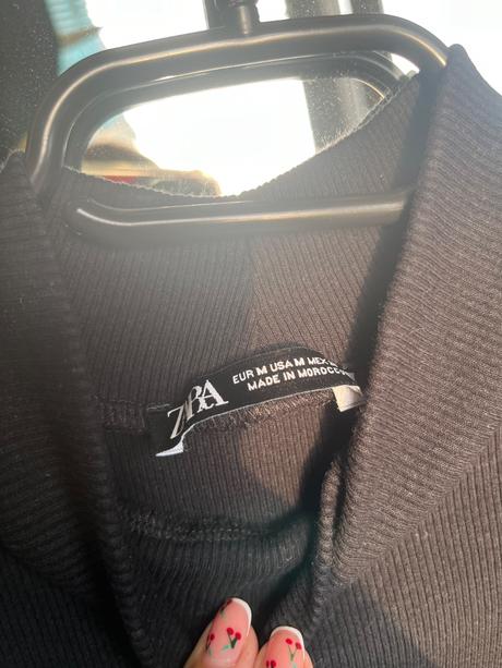 Zara cierne mini kratke šaty, zara,m