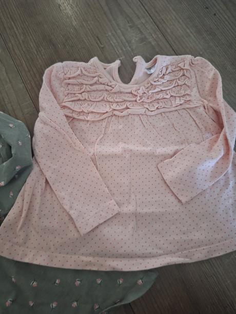 Satocky,tricko, turban a capacky 80, h&m,80