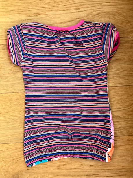 Tricko s trblietavymi kvietkami, girl star, 110