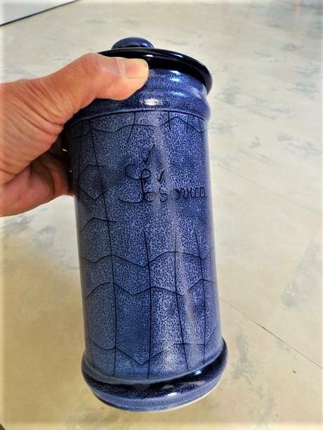 Keramická dóza na šošovicu, 