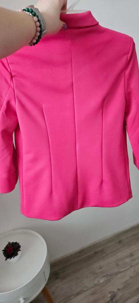 Nové ružové sako, gate,xs