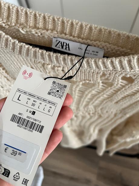 Zara sveter deravý, zara,l