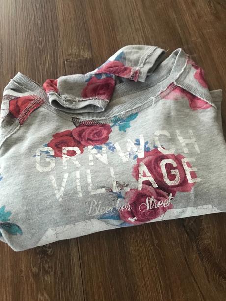 Krásna mikina crop top zn.h&m, h&m,152