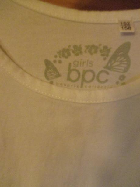 Cistobiele tricko vel. 152/158, 158