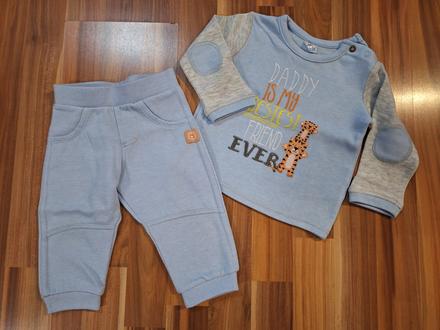 Súprava - tepláky a mikina, f&f,74