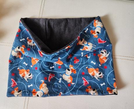 Dvojvrstvový handmade nákrčník pets, 134