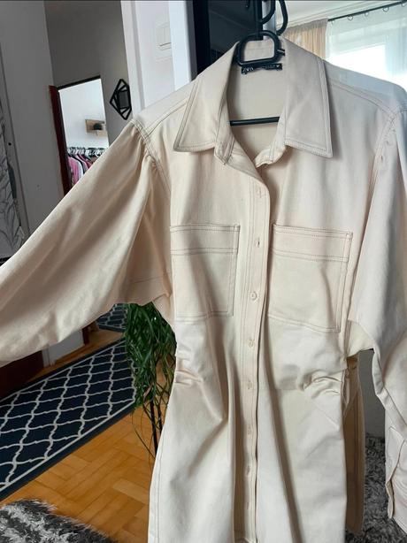 Riflova bunda kabatik zara s/m, zara,m