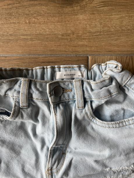 Džínsové kraťasy zn. reserved 134, reserved,134