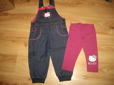 Nohavice s hello kitty, sanrio,92