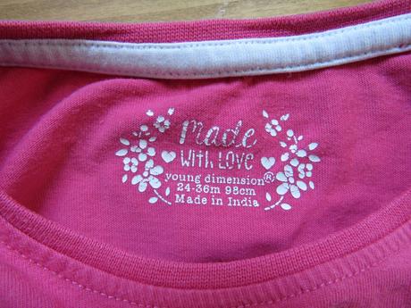 Tričko so srdiečkom, young dimension,98
