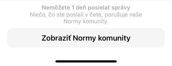 Nemôžem posielať správy na messengeri