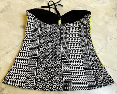 Luxusné tankini s kosticami na boku, marks & spencer,l