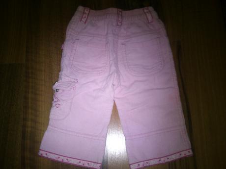 Dievcenske ružové menzestrove nohavice , kik,68