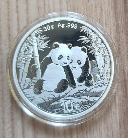 Strieborná minca 10 yuan 2026 čína 30g ag - chines,