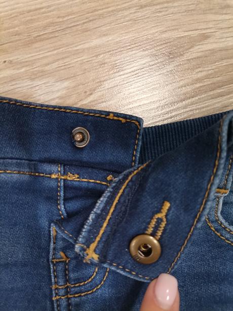 Dievčenské riflove kratase, f&f,86