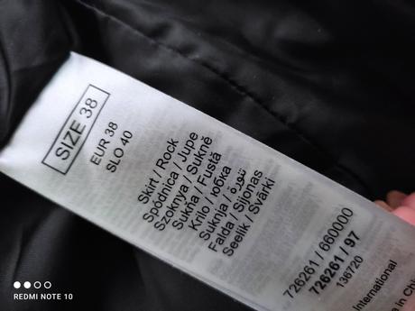 Zimná sukňa s vlnou, orsay,38