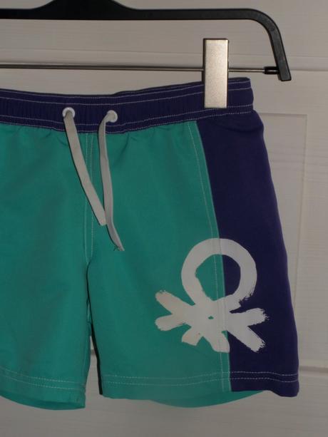 Rifľové kraťasy + šortky-plavky, 122