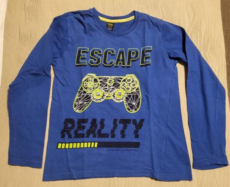 2x tričko dlhý rukáv velk. 146/152, 146