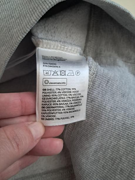 Seda mikina h&m v.146/152, h&m,146
