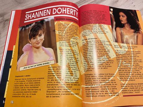 Beverly hills 90210 retro stará kniha ročenka 1994,