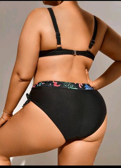 Plavky kvetina, 4xl / xl / xxl / xxxl