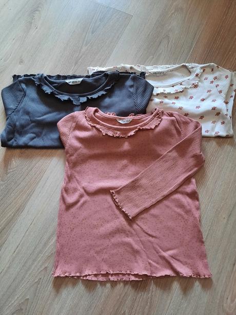 Dievčenské tričká multipack, c&a,122