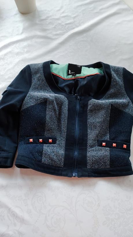 Krátke sako s 3/4 rukavmi, tally weijl,38