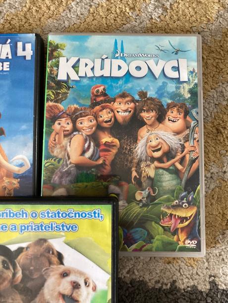 Dvd  doba ľadová 4, krúdovci, rozprávka zo zátoky, 