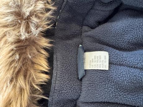 Zimná kombinéza, h&m,86