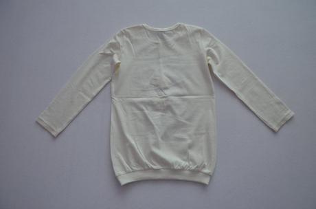 Predĺžené tričko s balerínkami, benetton,110