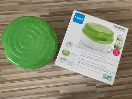 Parný sterilizátor do mikrovlnky zn. mam, mam