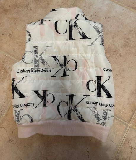 Zateplená vesta ck, calvin klein,80