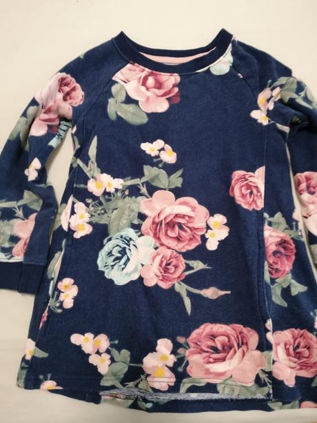 Mikinove šaty 110/116, h&m,116