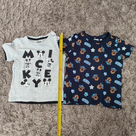 Chlapčenské tričká kr 2ks, 92