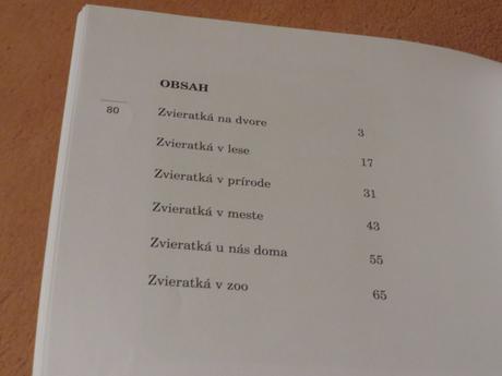 Knižka - kamaráti zvieratká,