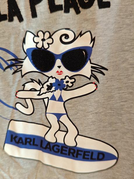 Karl lagerfeld originál moderné štýlové tielko, xs