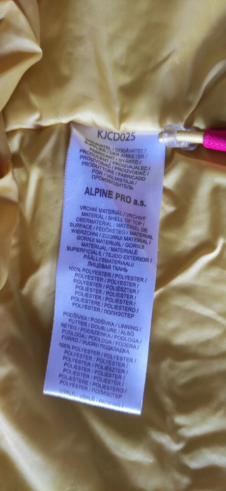 Lyžiarska bunda alpine pro, alpine pro,116