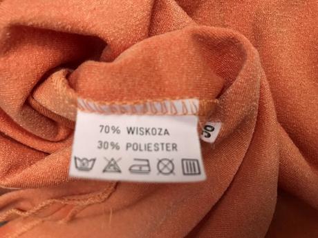 Oranžové dámske tričko, xxl