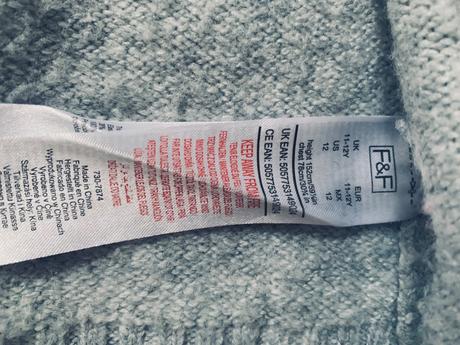 Svetrík s kožušinou, f&f,152